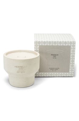 REISFIELDS Cement Collection Scented Candle in Bone