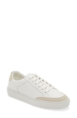 Reiss Ashley Sneaker in White/Gold