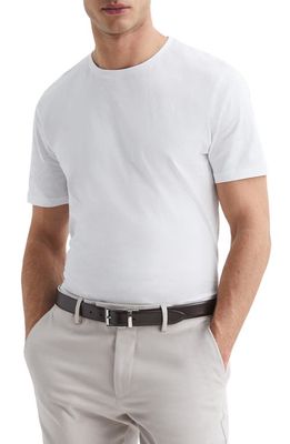 Reiss Bless Crewneck T-Shirt in White