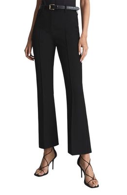 Reiss Lili High Waist Pants in Black