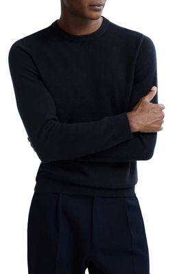 Reiss Monarch Cashmere Sweater in Navy