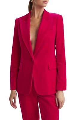 Reiss Rosa One-Button Blazer in Pink