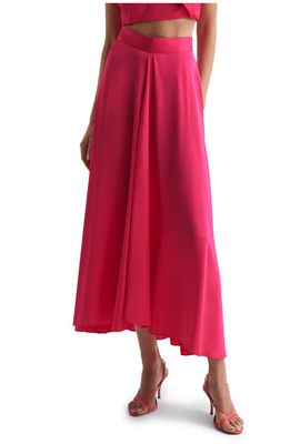 Reiss Ruby Maxi Skirt in Pink
