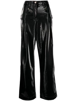 Rejina Pyo Aaron faux-leather jeans - Black