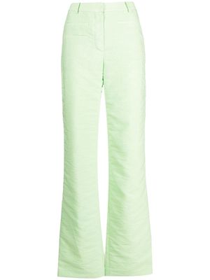 Rejina Pyo Aletta wide-leg trousers - Green