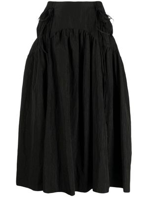 Rejina Pyo Anika pleated midi skirt - Black