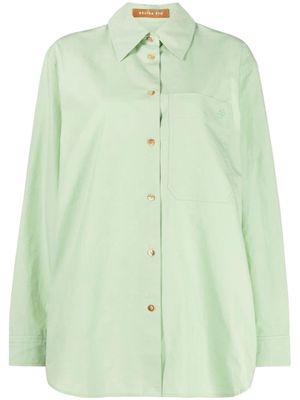 Rejina Pyo Caprice cotton shirt - Green
