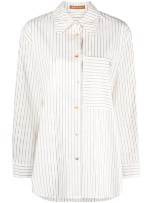 Rejina Pyo Caprice stripe-pattern shirt - White