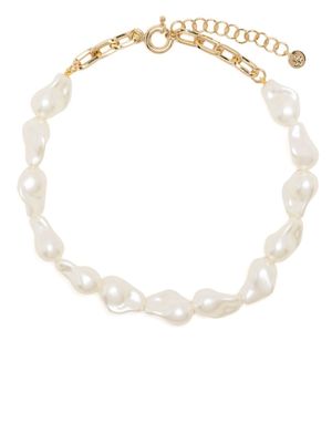 Rejina Pyo Chain Choker pearl-embellished necklace - White