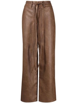 Rejina Pyo Cyrus straight-leg trousers - Brown