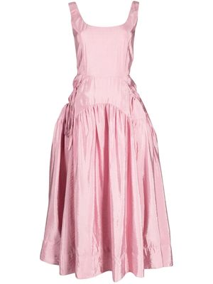 Rejina Pyo Erica sleeveless pleated midi dress - Pink