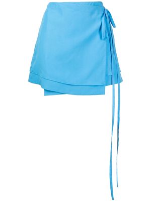 Rejina Pyo Freja wrap skirt - Blue