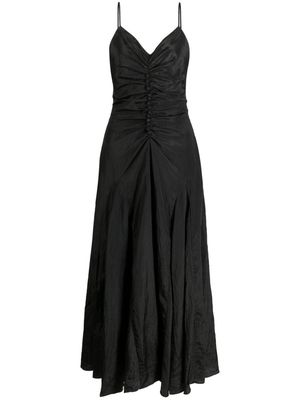 Rejina Pyo gathered-detail sleeveless dress - Black
