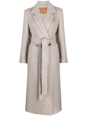 Rejina Pyo Gracie double-breasted wool-blend coat - Brown