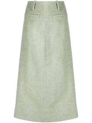 Rejina Pyo Ines wool-blend pencil skirt - Green
