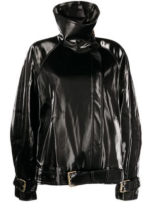 Rejina Pyo Juno faux-leather jacket - Black