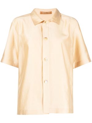 Rejina Pyo Marty short-sleeved shirt - Neutrals
