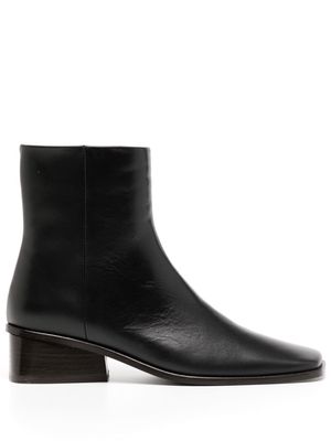 Rejina Pyo Rise leather ankle boots - Black