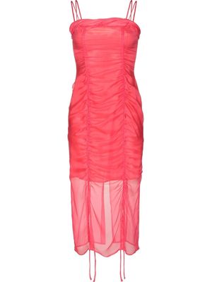 Rejina Pyo ruched-detail sleeveless dress - Pink