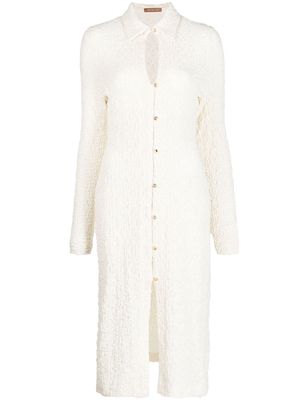 Rejina Pyo Sana long-sleeve shirt dress - White