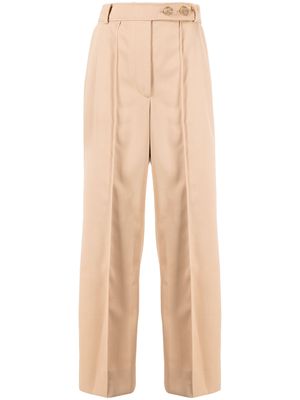 Rejina Pyo straigtht cropped trousers - Brown