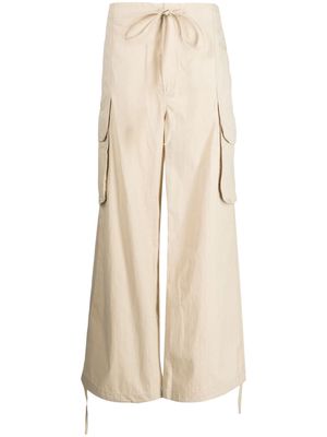 Rejina Pyo Vietta wide-leg cargo trousers - Brown
