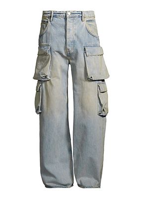 Relaxed Double Cargo Jeans