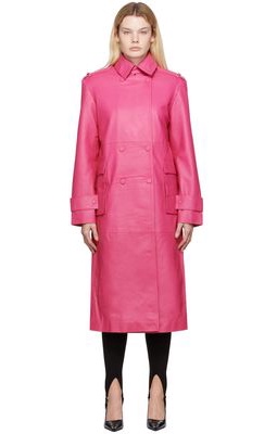 REMAIN Birger Christensen Pink Pirene Coat