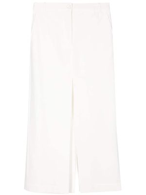 REMAIN front-slit pencil maxi skirt - White