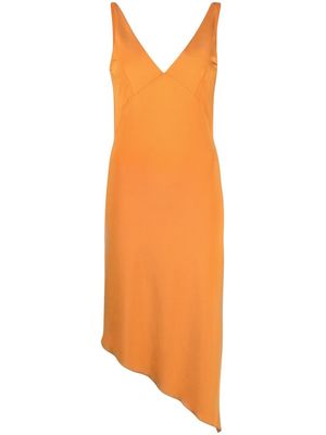 REMAIN Gosha asymmetric sleeveless dress - Orange