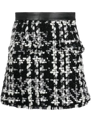 REMAIN high-waisted knitted skirt - Black