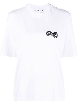 REMAIN logo-print T-shirt - White