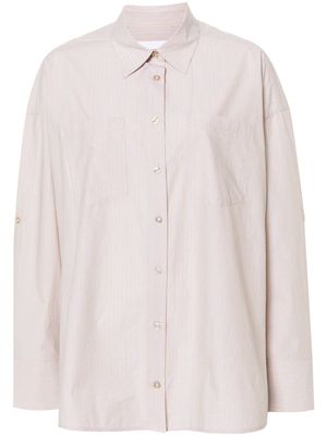 REMAIN organic-cotton shirt - Neutrals