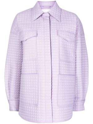 REMAIN oversize quilted jacket - Purple