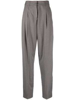 REMAIN pleat-detailing tailored trousers - Grey