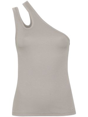 REMAIN scoop-neck ribbed-knit tank top - Grey