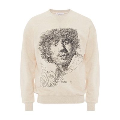 Rembrandt embroidered sweatshirt