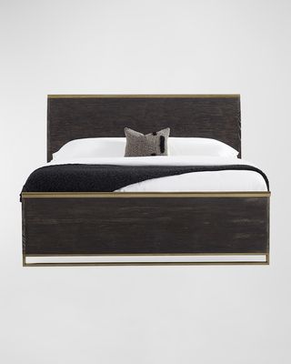 Remix Wood Queen Bed