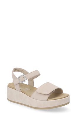 REMONTE Jocelyn 50 Platform Wedge Sandal in Muschel