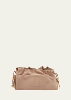 Remy Mini Soft Suede Clutch Bag