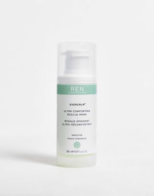REN Clean Skincare Evercalm Ultra Comforting Rescue Mask 1.7 oz-No color