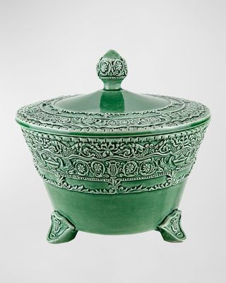 Renaissance Footed Bowl with Lid