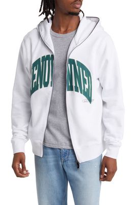 Renowned Arch Zip Hoodie in White