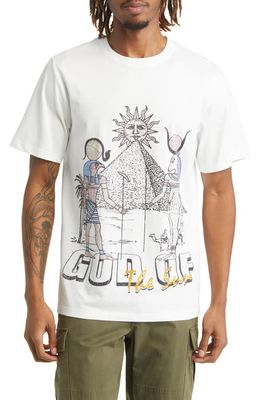 Renowned Sun of God Vontage Graphic Tee in White