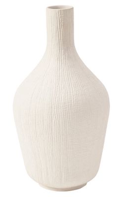 Renwil Akasia Stoneware Vase in Matte Ivory Finish