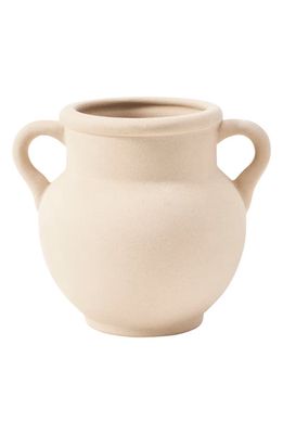 Renwil Centola Stoneware Vase in Matte Beige