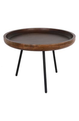 Renwil Fabian Accent Table in Walnut Brown Antique