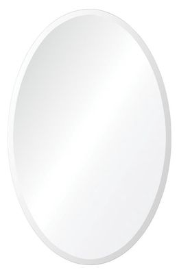 Renwil Frances Oval Mirror in Clear