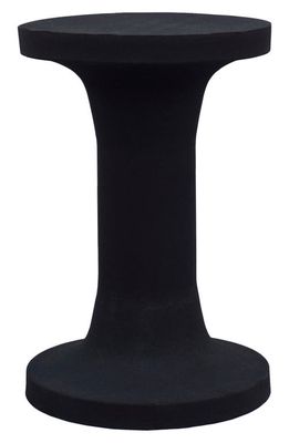 Renwil Johnny Iron Stool in Textured Matte Black