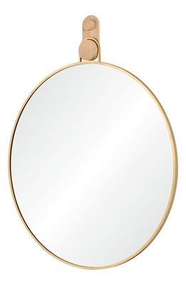 Renwil Kinsley Round Mirror in Gold